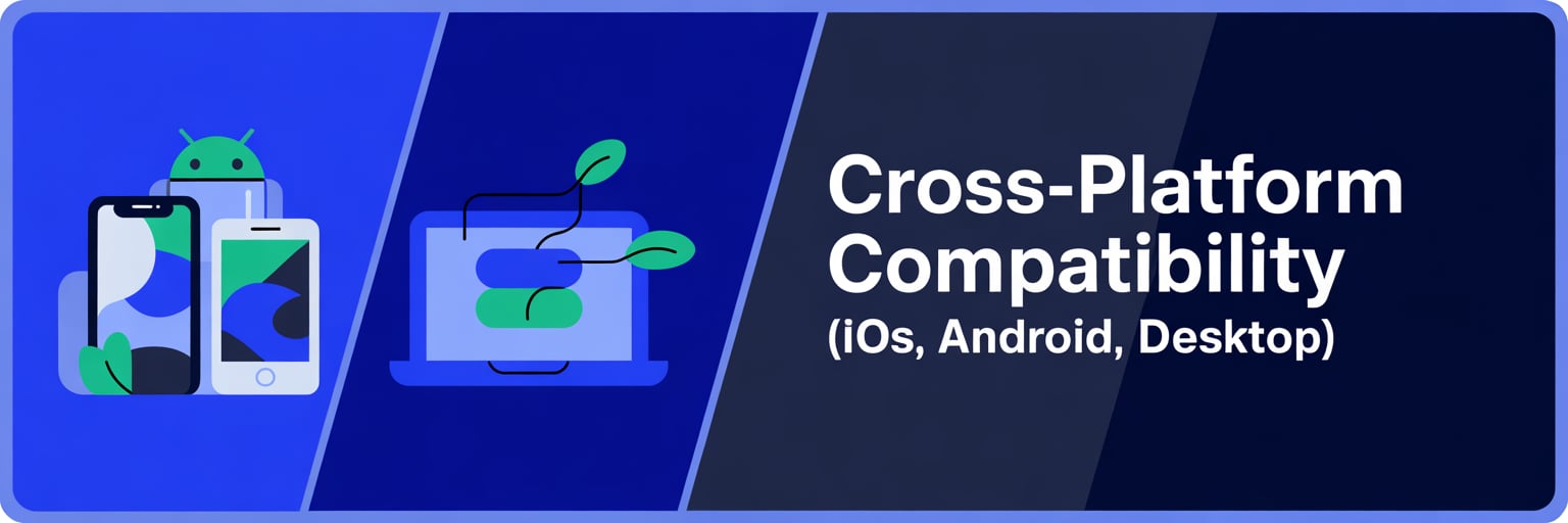 Cross-platform compatibility (iOS, Android, Desktop)